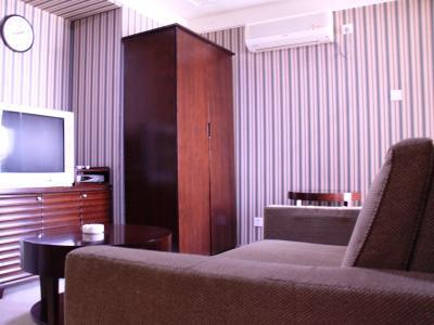 Beijing Jinqiao Apartment Hotel Buitenkant foto